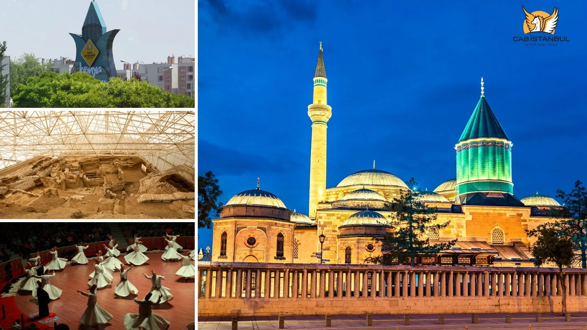 Konya Gezilecek Yerler