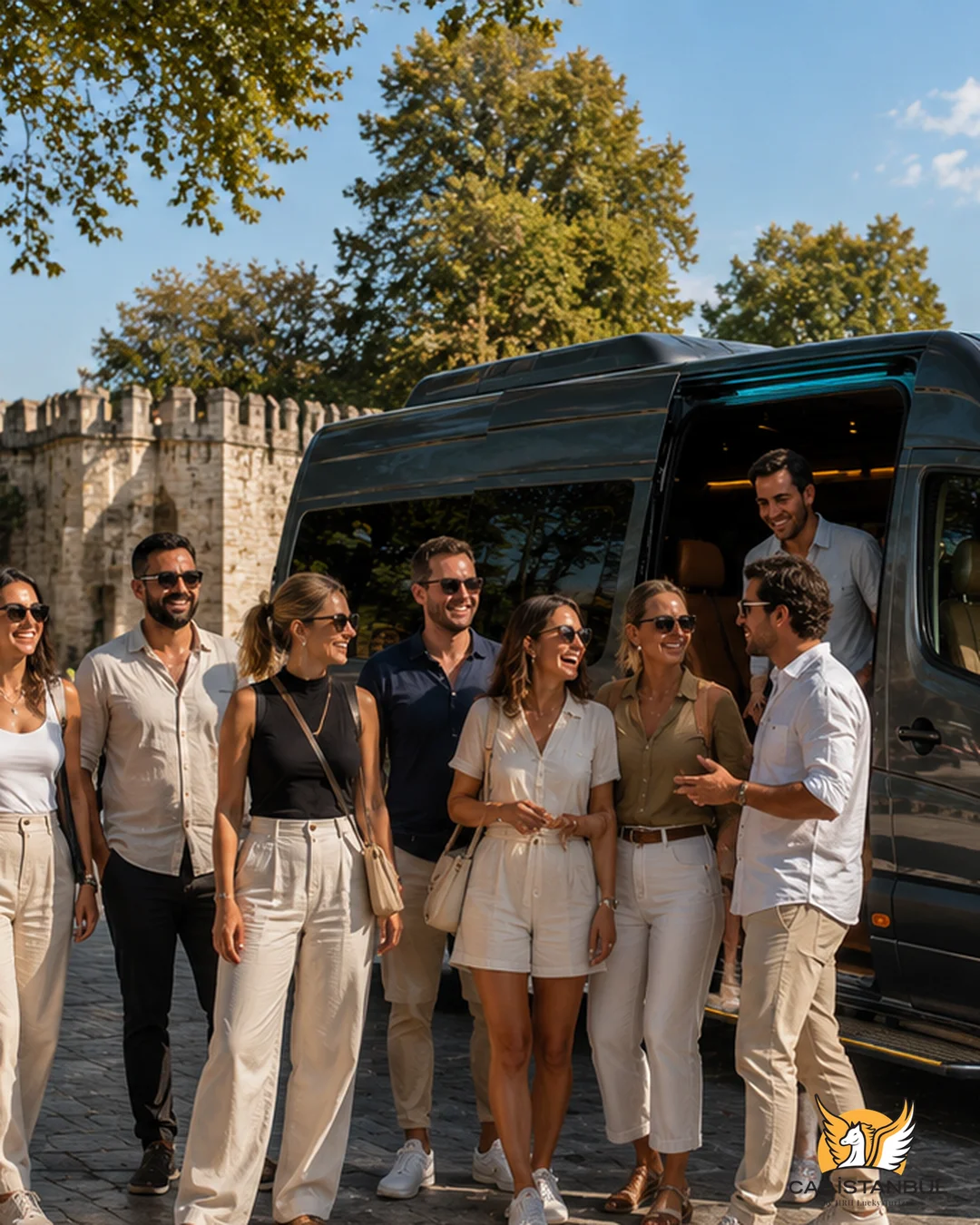 Mercedes-Benz V-Class private transfer vehicle interior — VIP airport transfer Istanbul fleet