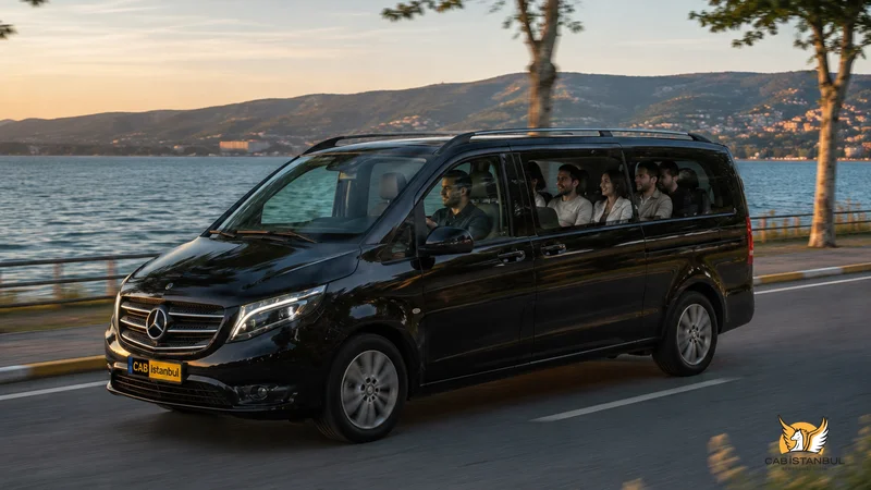 Cab Istanbul private vehicle ready for a full-day Sapanca chauffeur tour from Istanbul