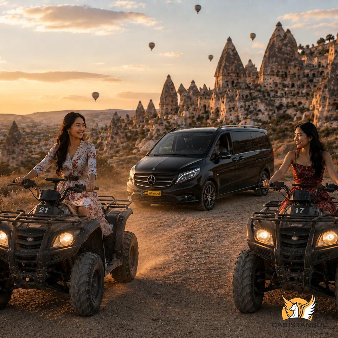 Cab Istanbul private vehicle for Istanbul to Cappadocia long-distance transfer service