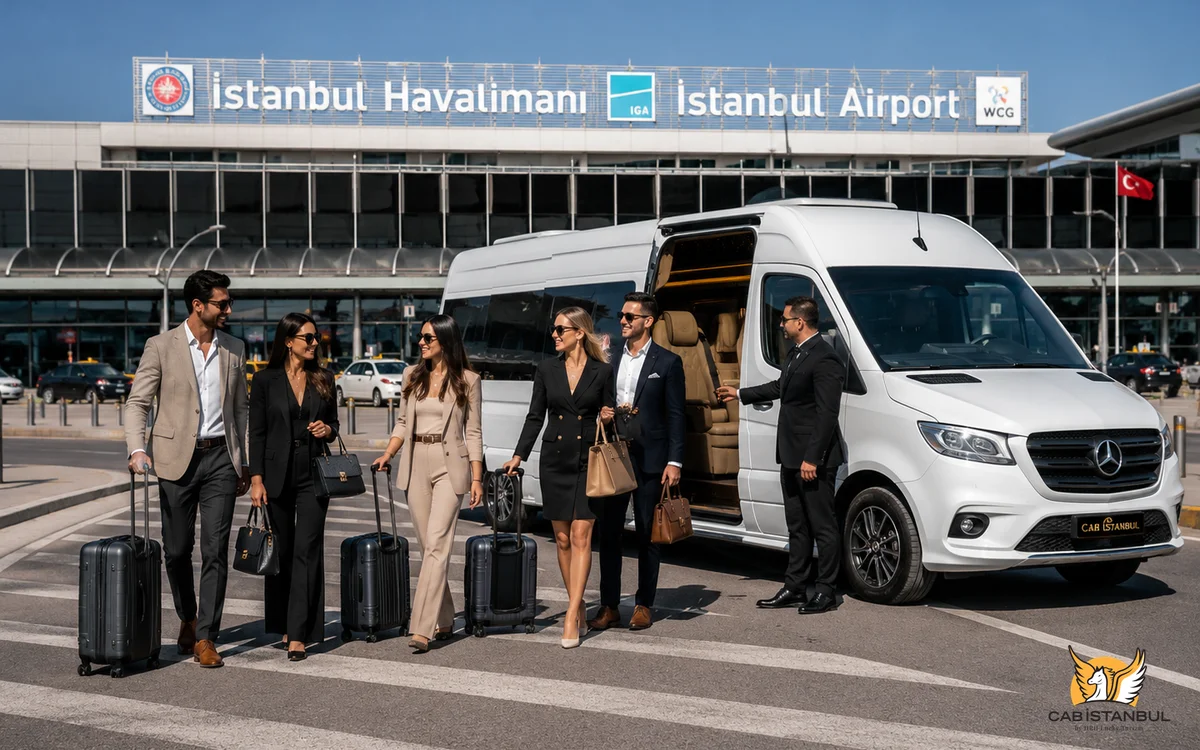 İstanbul Havalimanı çıkışlı şoförlü araç ile şehir turu transferi