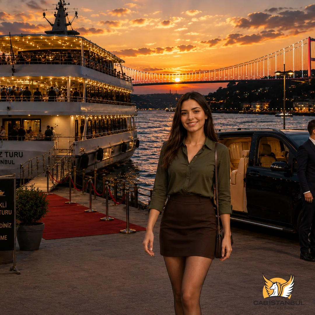 Yemekli Boğaz turu için Mercedes Vito özel şoförlü araç