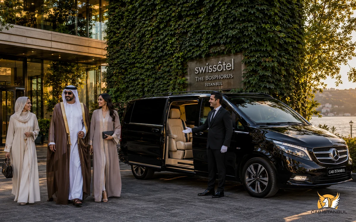توصيل مطار إسطنبول — سائق عربي مع سيارة VIP عند مخرج صالة الوصول