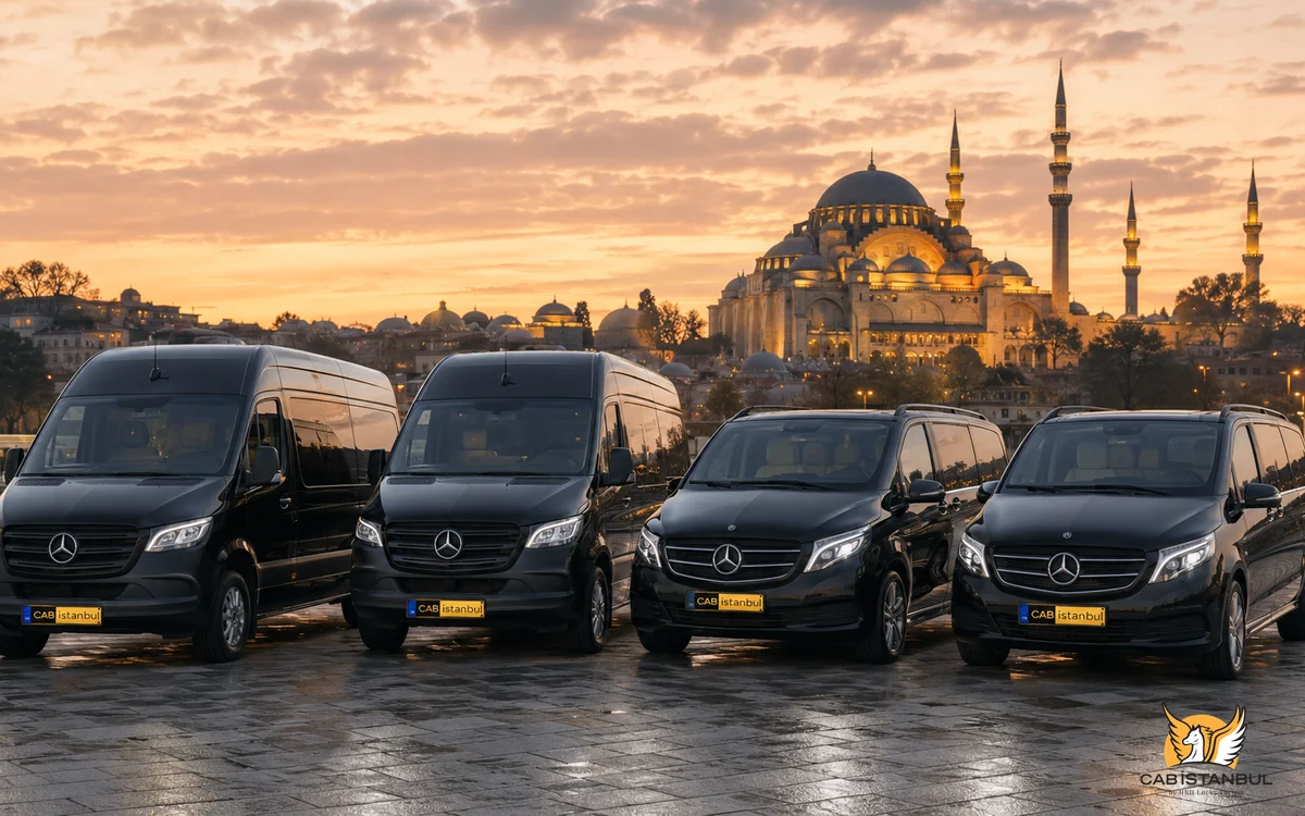 Mercedes V-Class furgoneta VIP para traslados de familias y grupos en Estambul