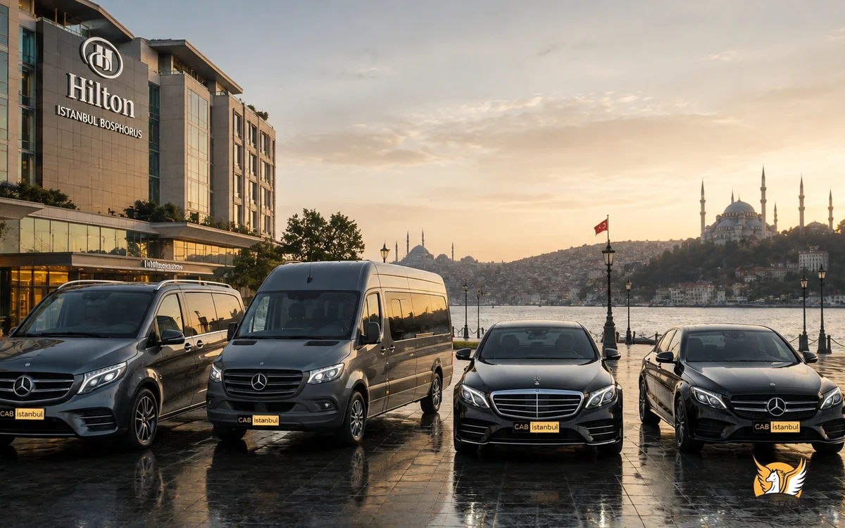 Coche ejecutivo de lujo en Estambul — alquiler con chófer y servicio premium de traslado