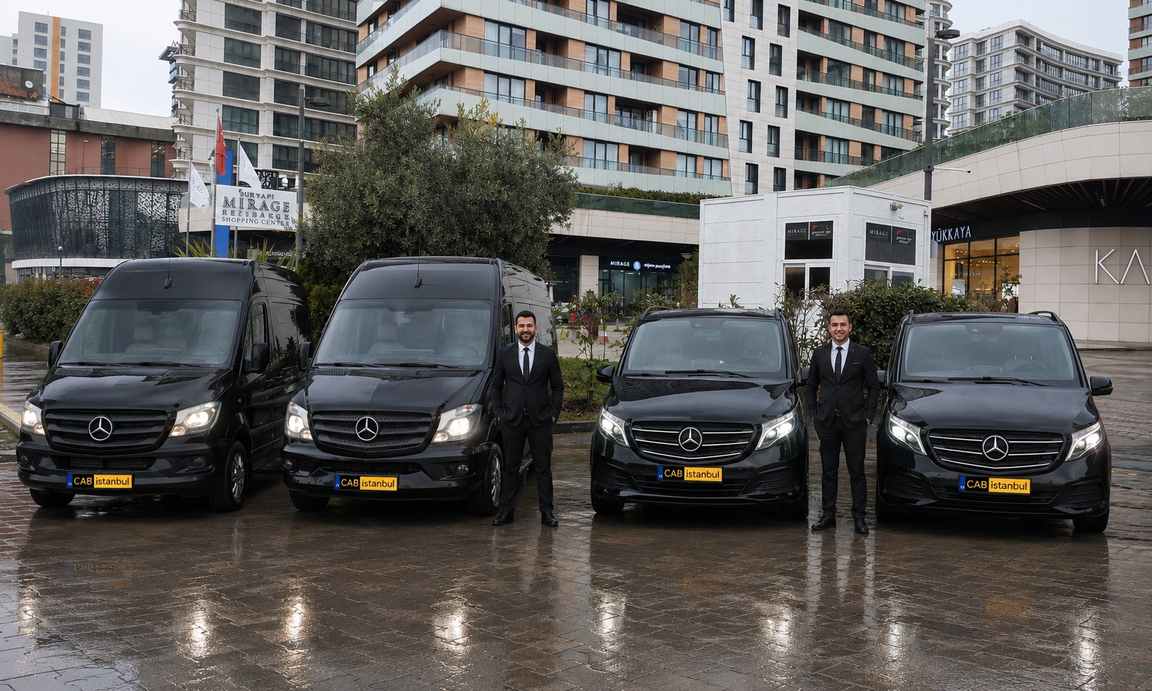 VIP-Minibusvermietung in Istanbul - mit Fahrer