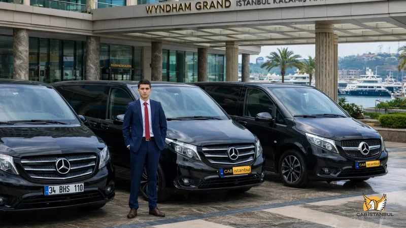 توصيل جماعي خاص من مطار إسطنبول بالفان