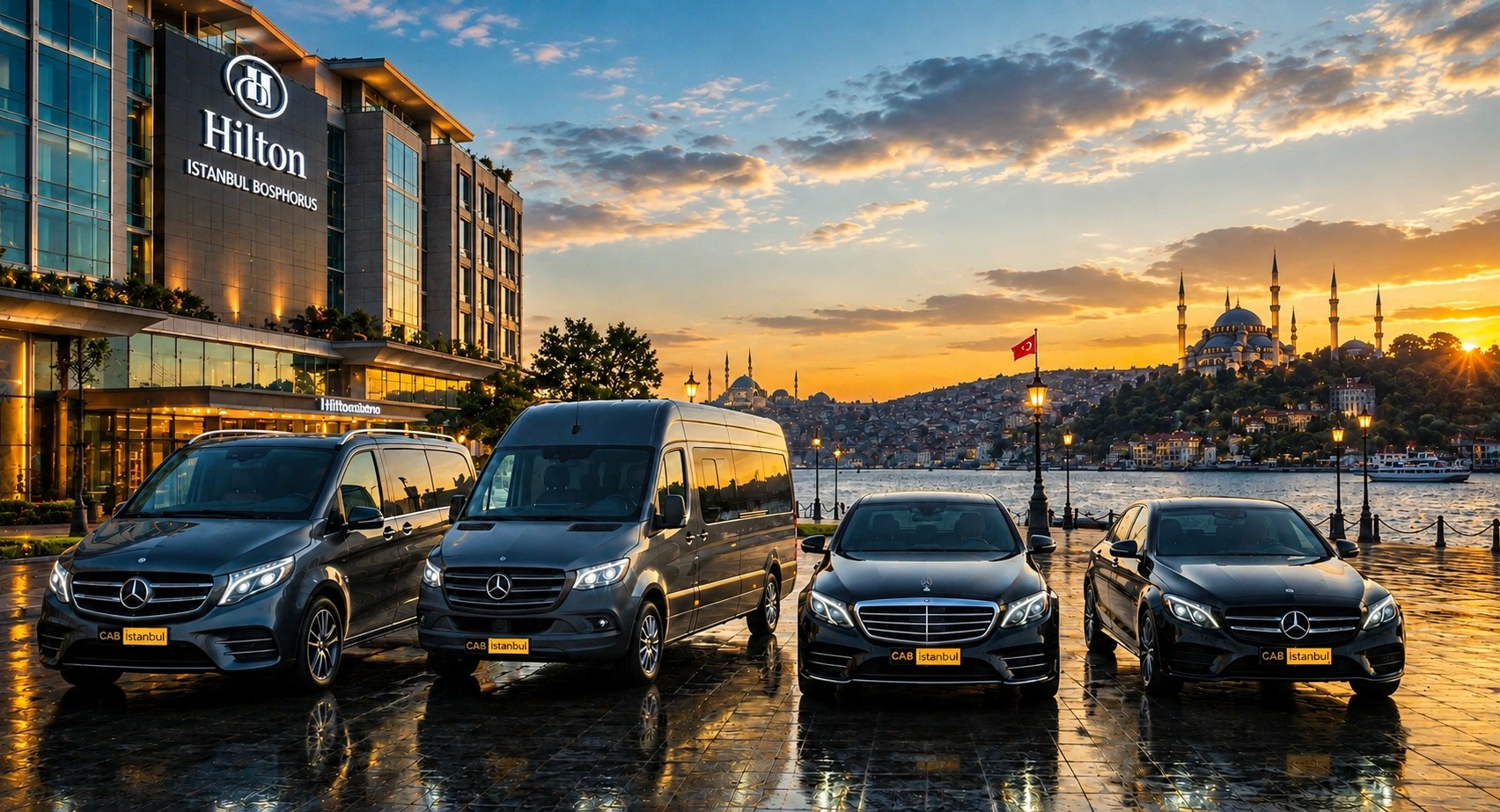 Location de Voitures de Luxe à Istanbul : Voitures avec Chauffeur, Vans VIP et Transferts Aéroport