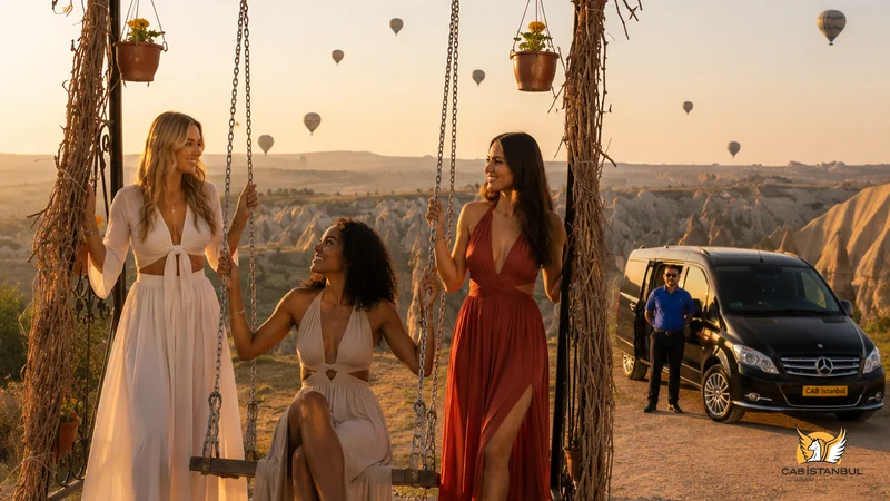 Intercity route in central Turkey &mdash; private car with driver for couples and solo travellers