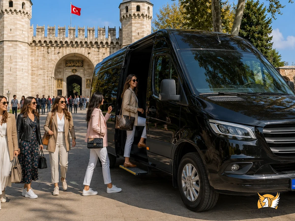 Istanbul historic peninsula near Topkapı Palace — starting point for intercity car with driver from Istanbul
