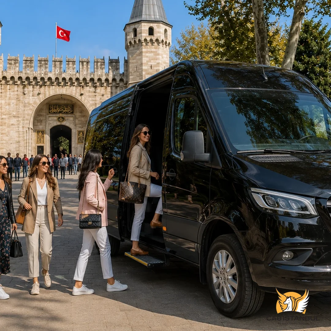 Şoförlü araçla Topkapı Sarayı günlük rota önerisi