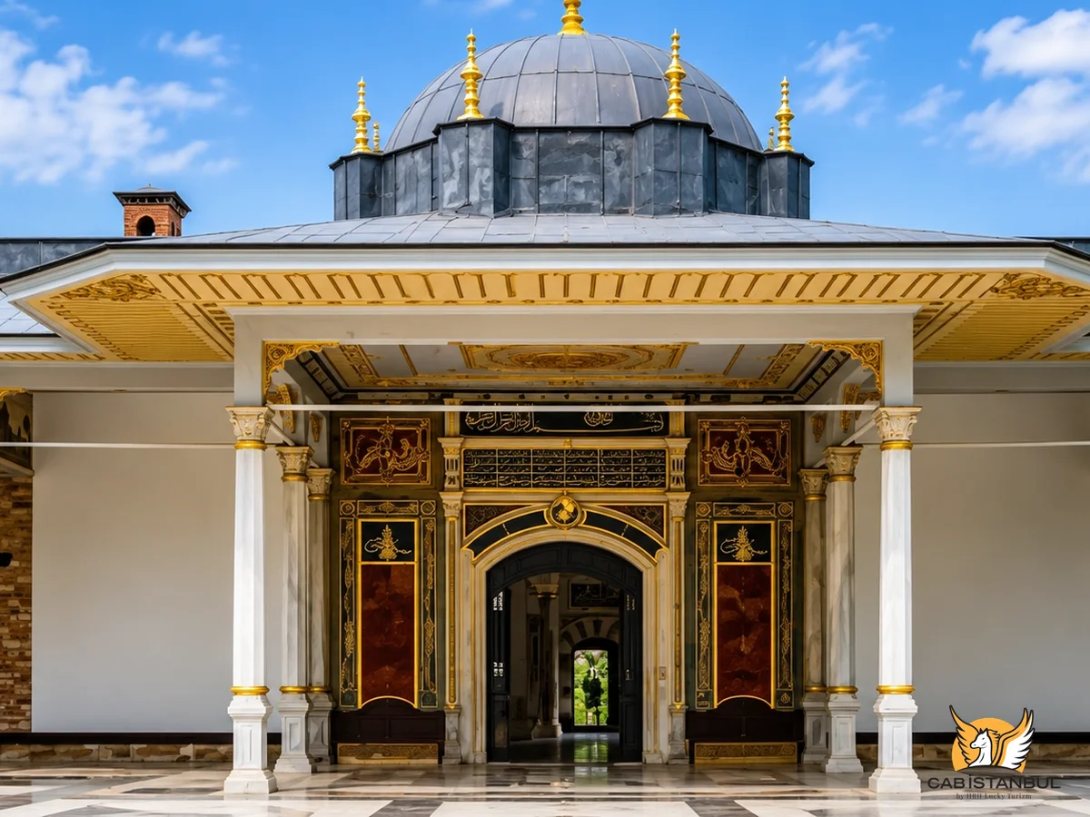 Topkapı Sarayı'ndan Boğaz ve Marmara Denizi
  manzarası