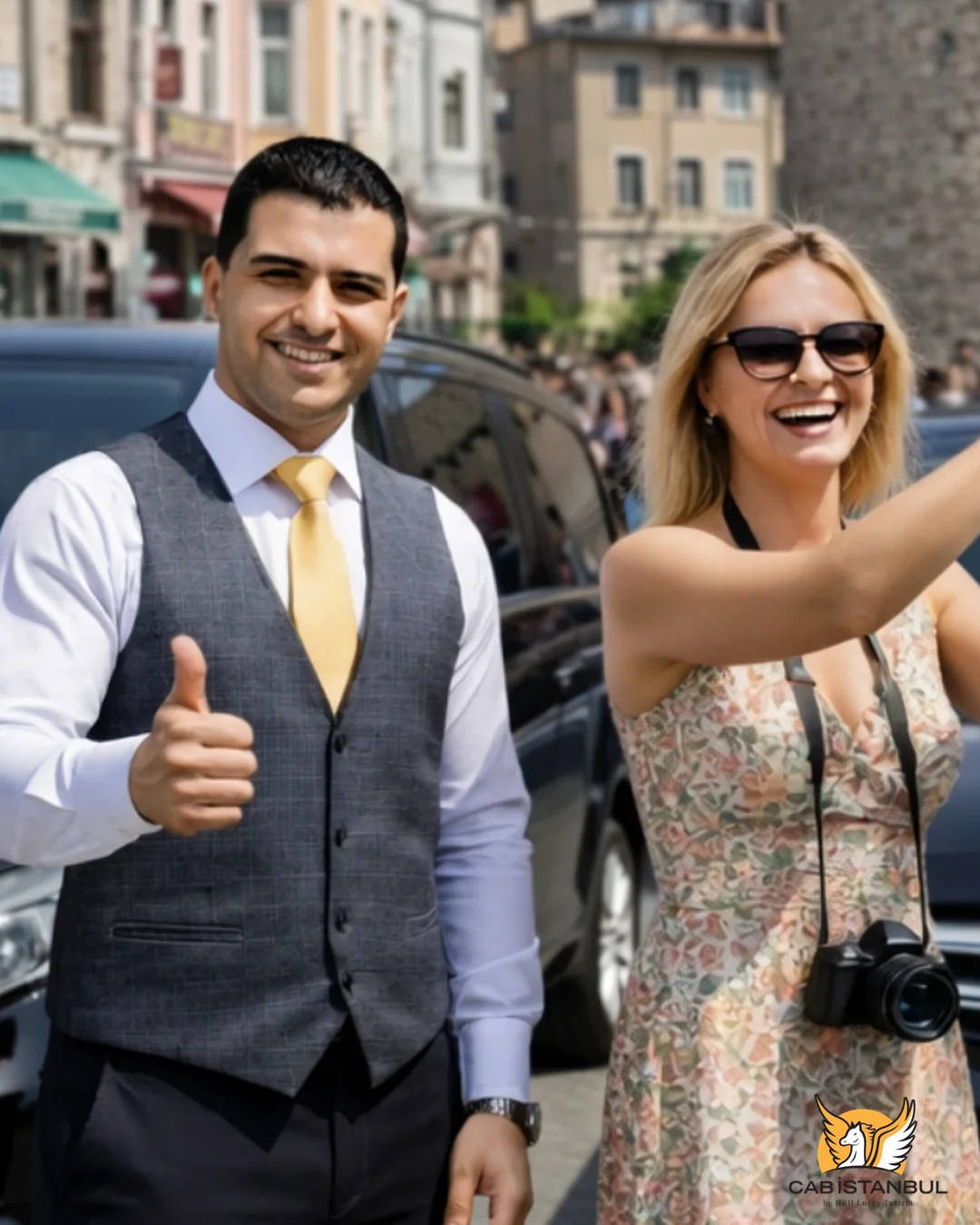Cab Istanbul chauffeur ready for a full-day sightseeing programme in Istanbul