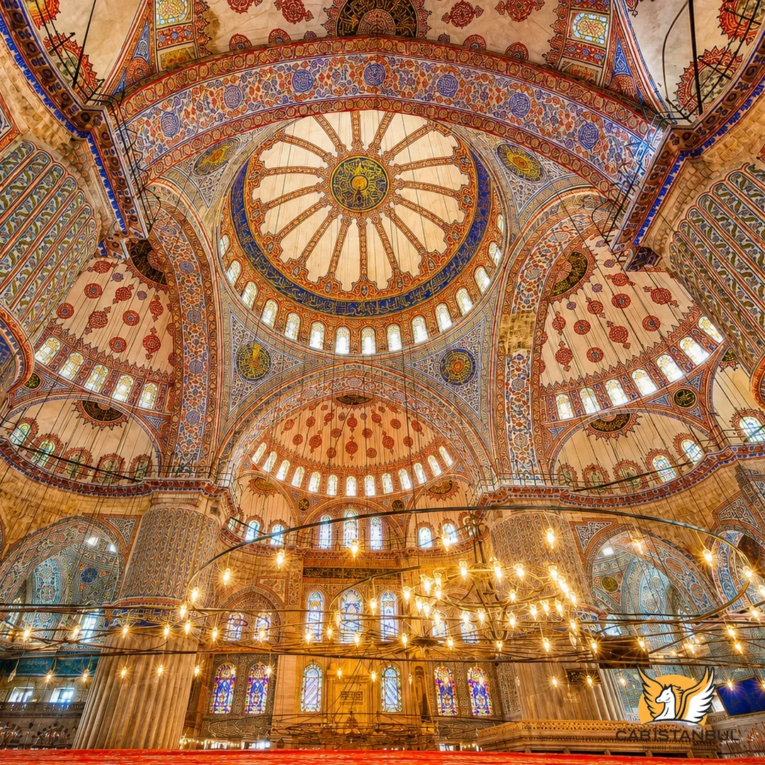 Türbe of Sultan Ahmed I beside the Blue Mosque, Istanbul