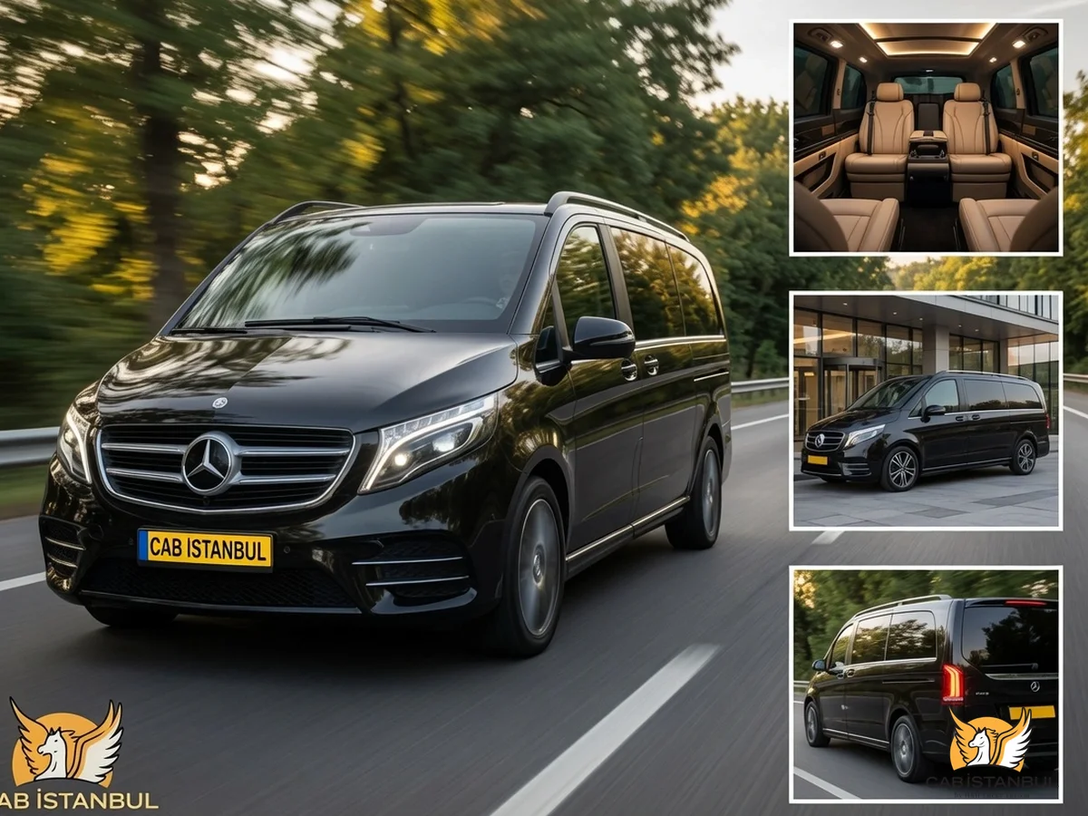 Istanbul self-drive minivan fleet — Ford Tourneo Custom, Mercedes Vito and VW Caravelle