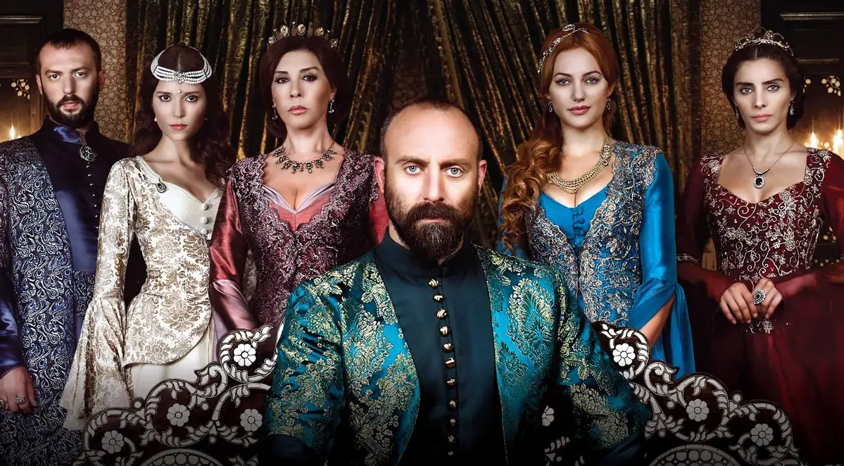 Muhteşem Yüzyıl dizisinden Hürrem Sultan sahnesi