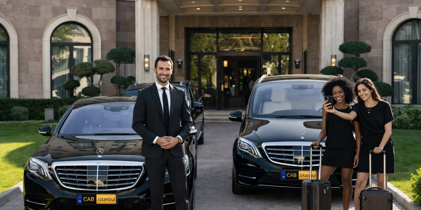 Coche con conductor en Estambul — conoce el precio antes de salir