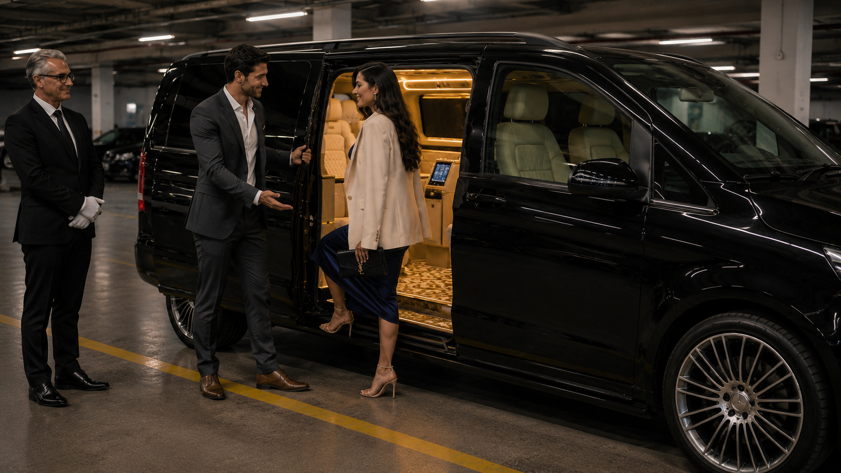 Mercedes Vito VIP transfer — İstanbul özel havalimanı aracı