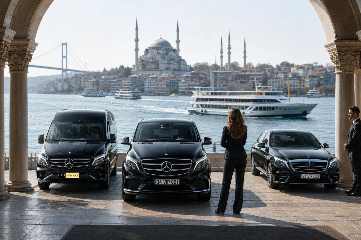 Privattour durch Istanbul mit Mercedes und professionellem Fahrer