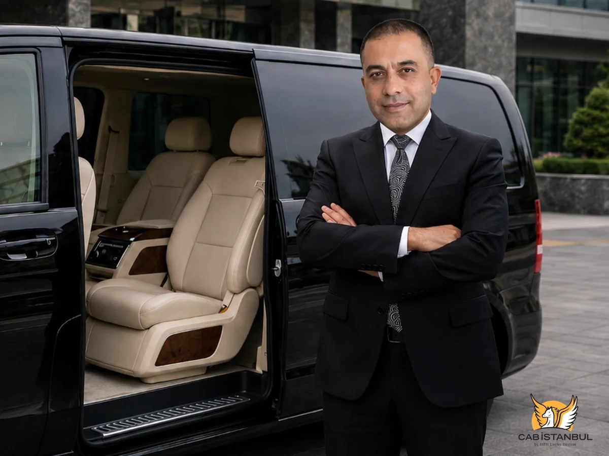 Well-maintained chauffeured vehicle prepared for a city journey at test-Istanbul Chauffeur Service