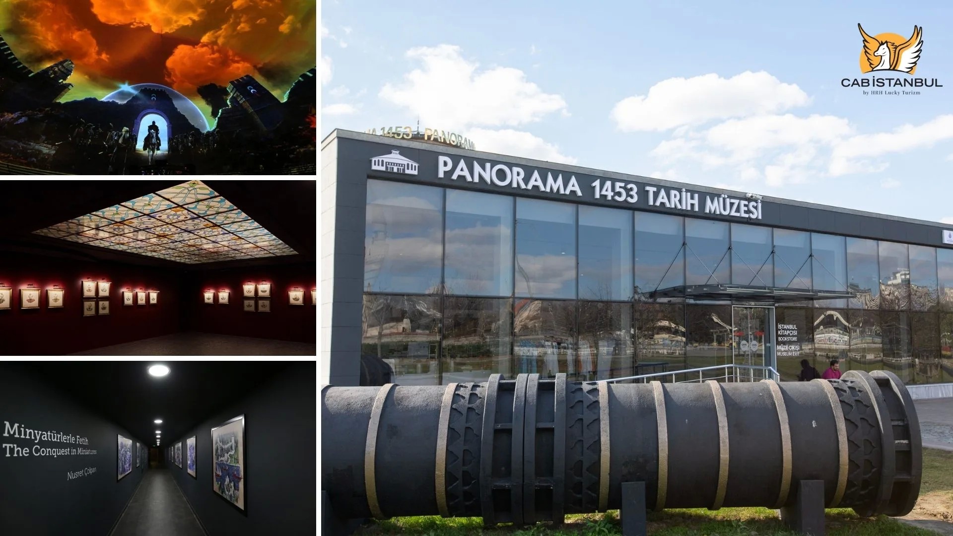 Panorama 1453 Tarih Müzesi: İstanbul'un Fethini Kubbenin Altında Yaşayın