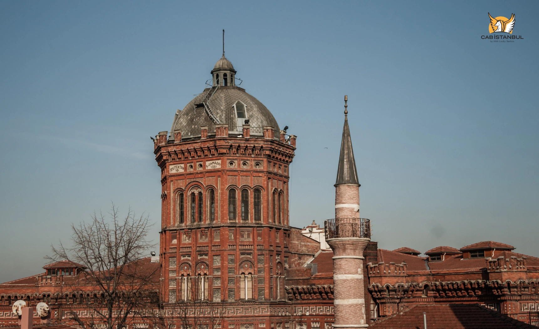 Fener Greek Orthodox Patriarchate compound exterior in Istanbul