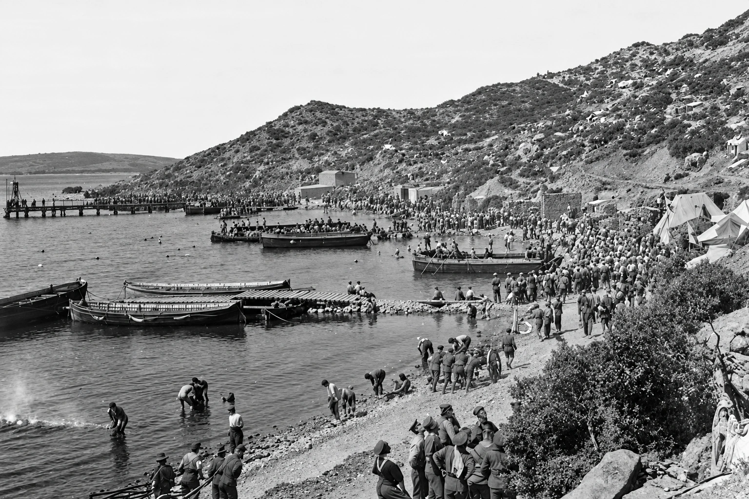 Historisches Bildmaterial zum Gallipoli-Feldzug und zur ANZAC-Zeit