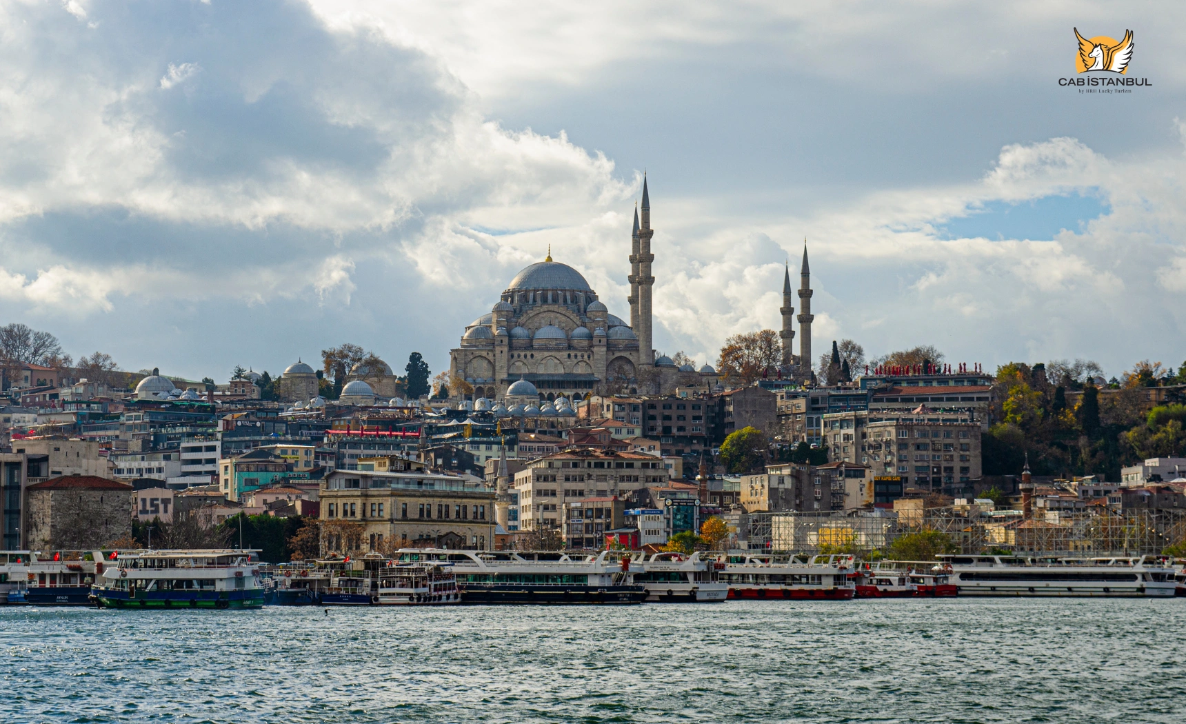 Süleymaniye Mosque complex overlooking the Golden Horn