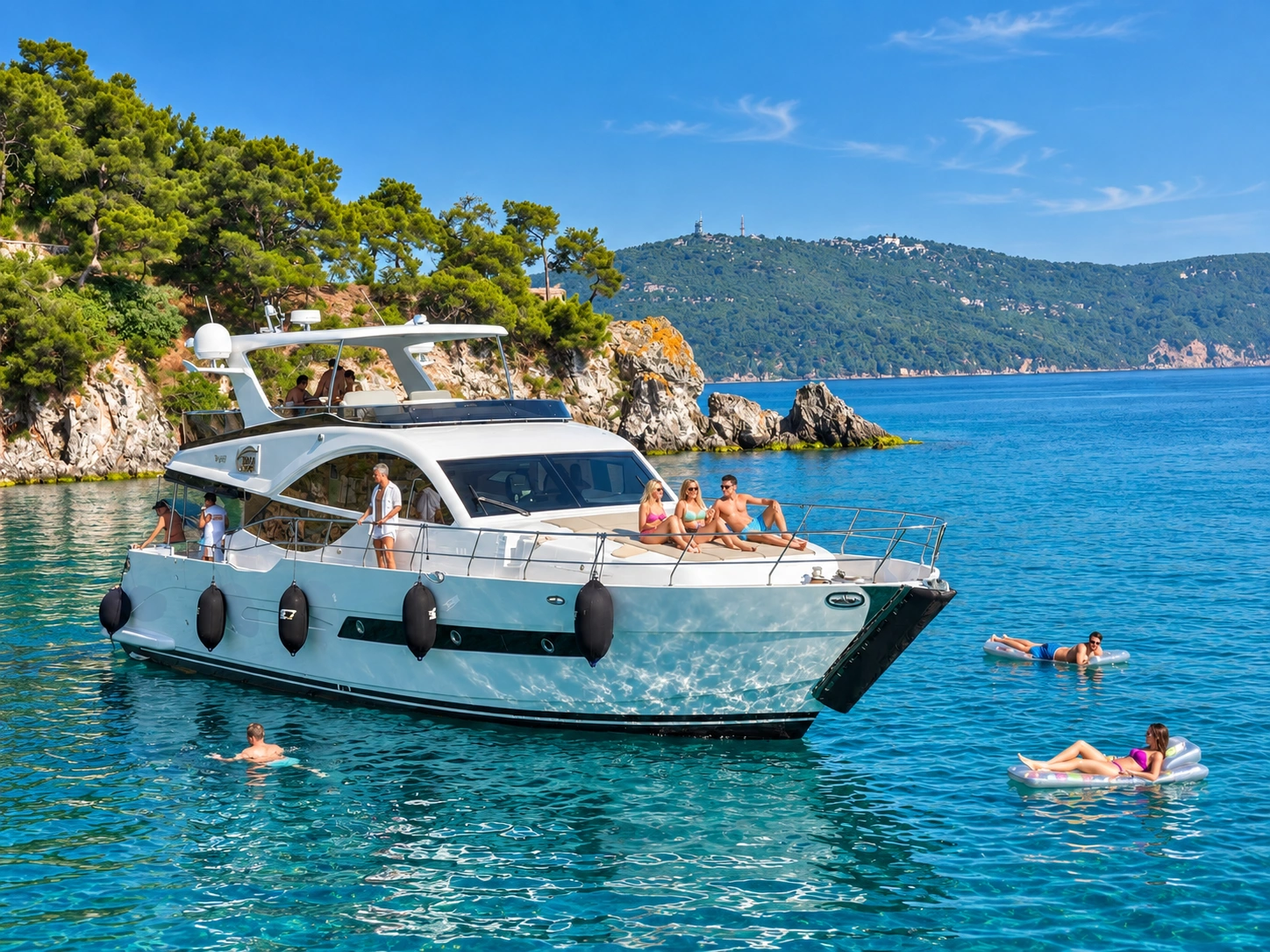 Sea and island shoreline near Istanbul’s Princes’ Islands
