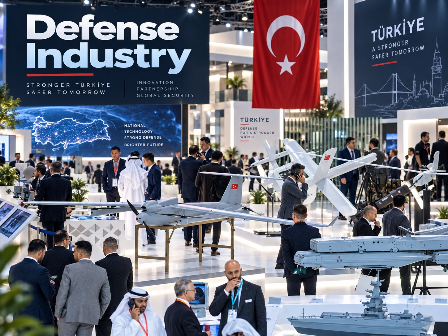 Industrial technology imagery used as editorial context for Turkey defense and aerospace investment discussion