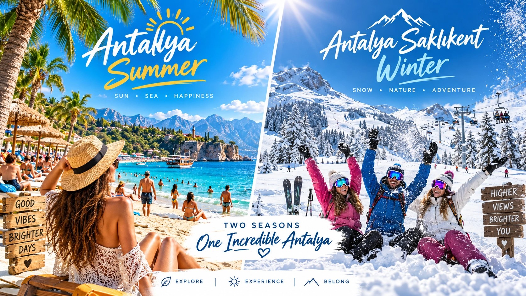 Saklıkent Ski Center Antalya: Winter Day Trip on Bakırlı Dağı