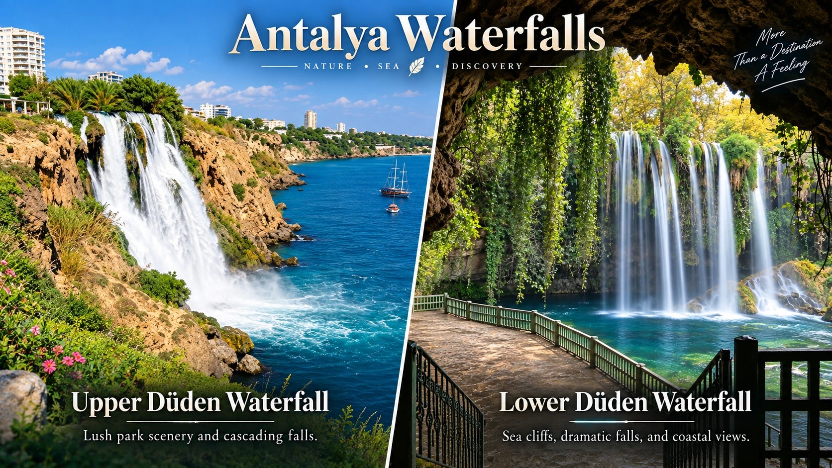 Antalya Waterfalls Guide — Düden, Kurşunlu & Day Trips