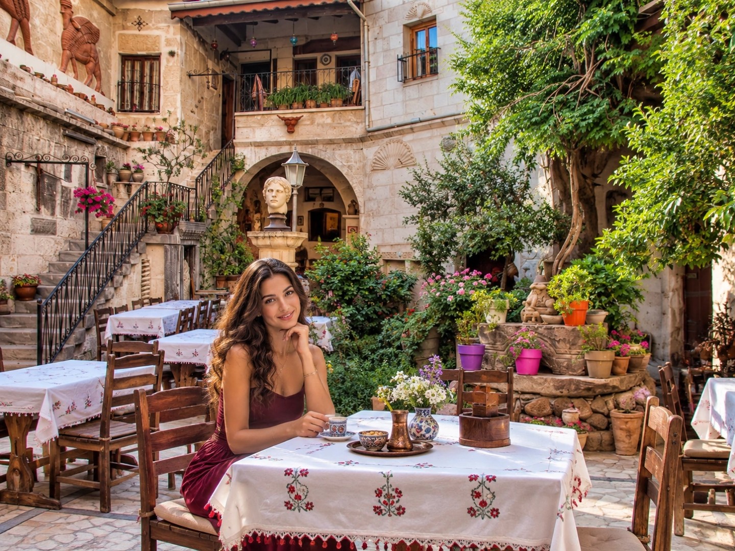 Avanos, Capadocia — pueblo alfarero a orillas del Kızılırmak