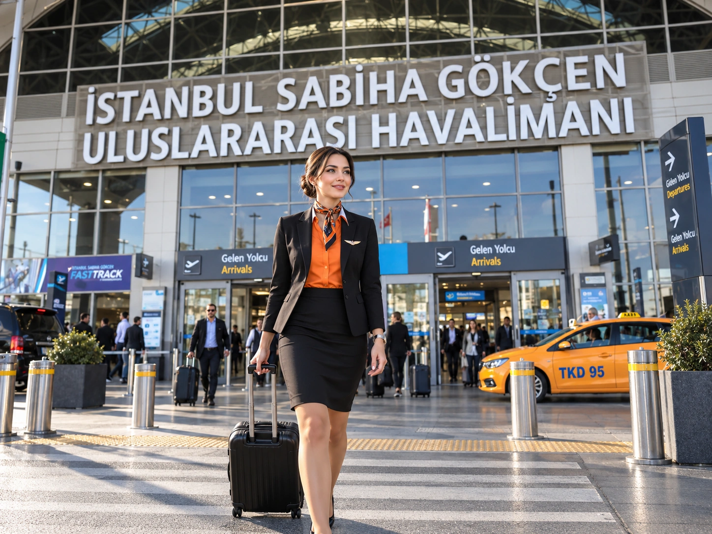 Arrivals level at Sabiha Gökçen Airport