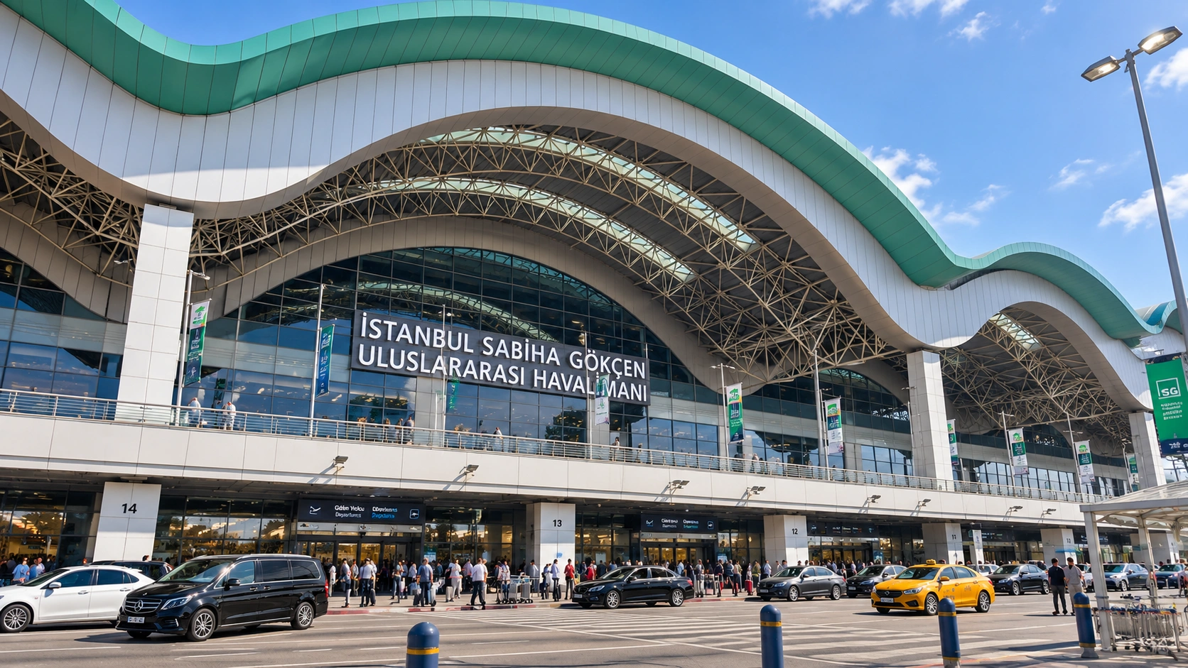 Sabiha Gökçen Airport overview on Istanbul’s Asian side