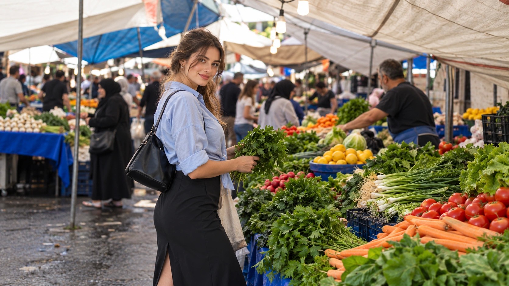 Районные рынки Стамбула: одежда, продукты и антиквариат по дням недели