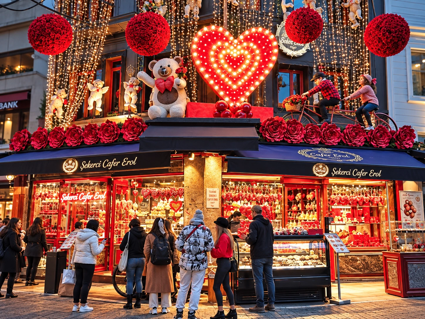 Kadıköy’de Şekerci Cafer Erol dükkânı