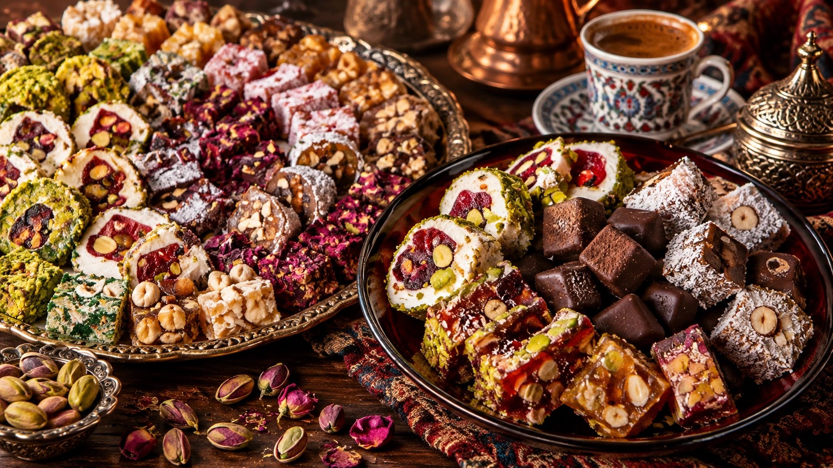Delicia turca (lokum): historia, receta, variedades y dónde comprarla en Estambul