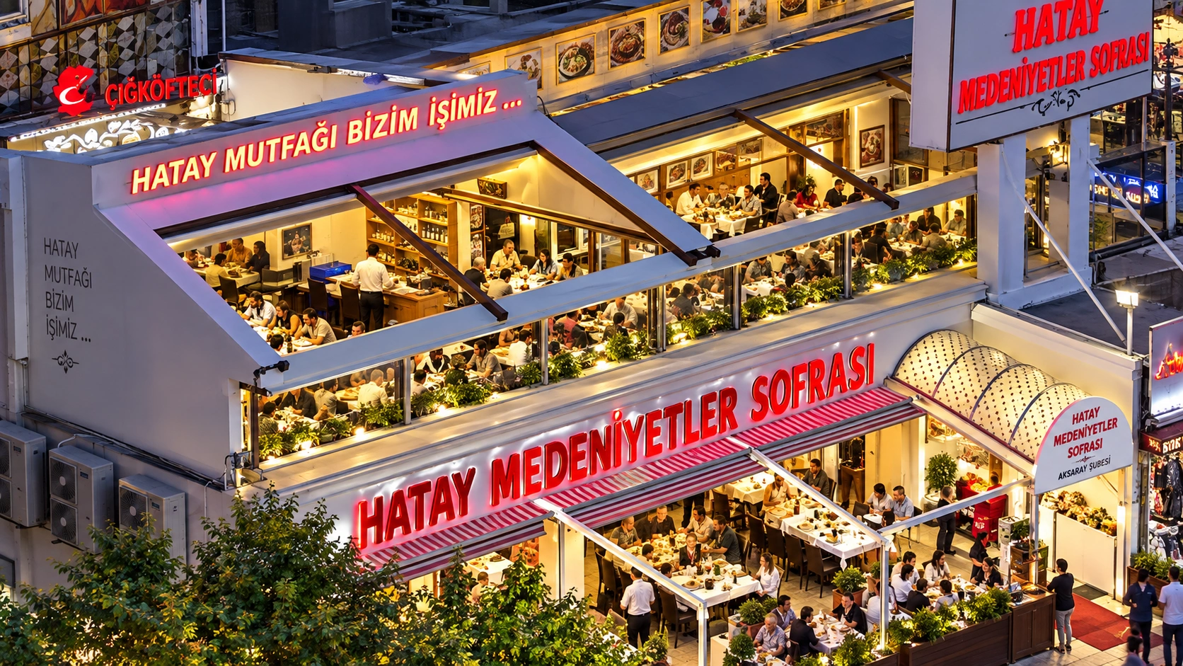 Former Hatay Medeniyetler Sofrası Aksaray location, now closed