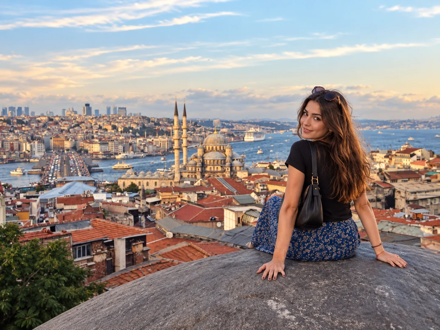 Büyük Valide Han 历史穹顶作为建筑外观，不是游客观景台
