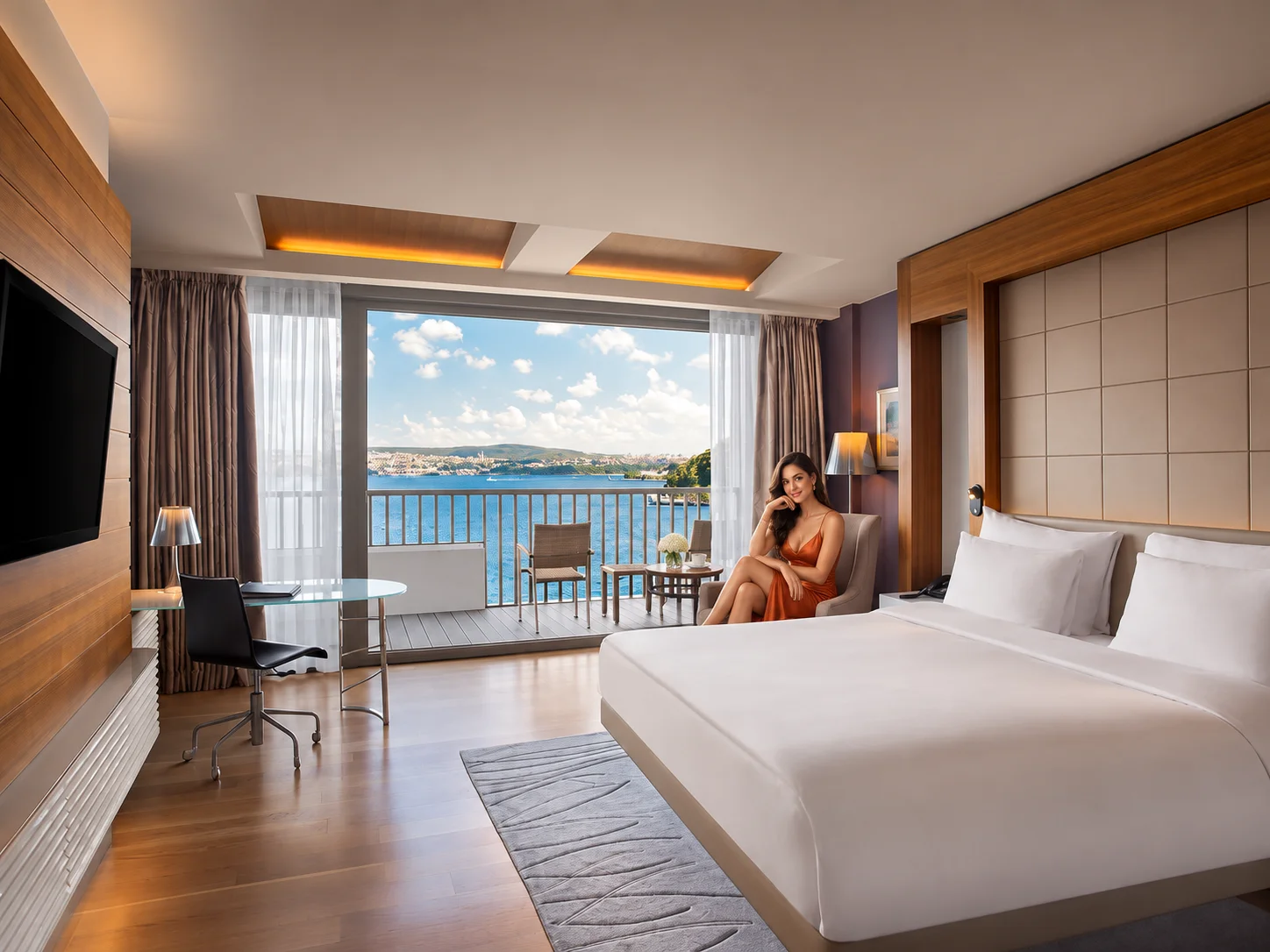 The Grand Tarabya 客房内部