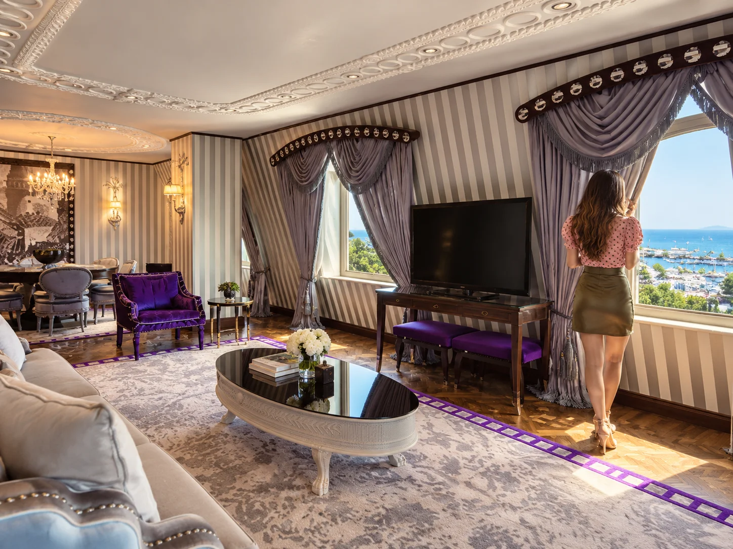 Wyndham Grand Istanbul Kalamış Marina 套房