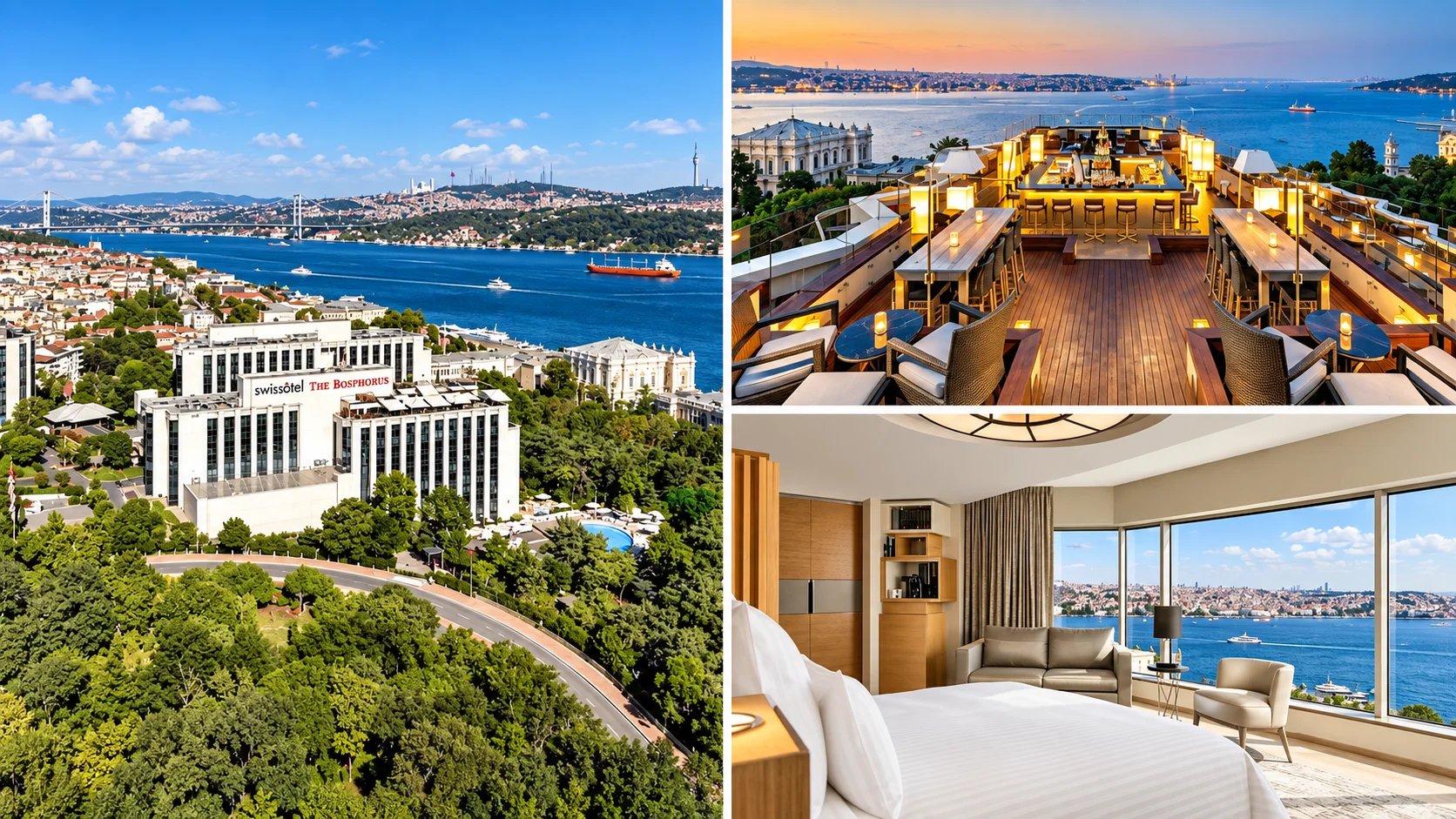 Beşiktaş Maçka sırtında Swissôtel The Bosphorus İstanbul