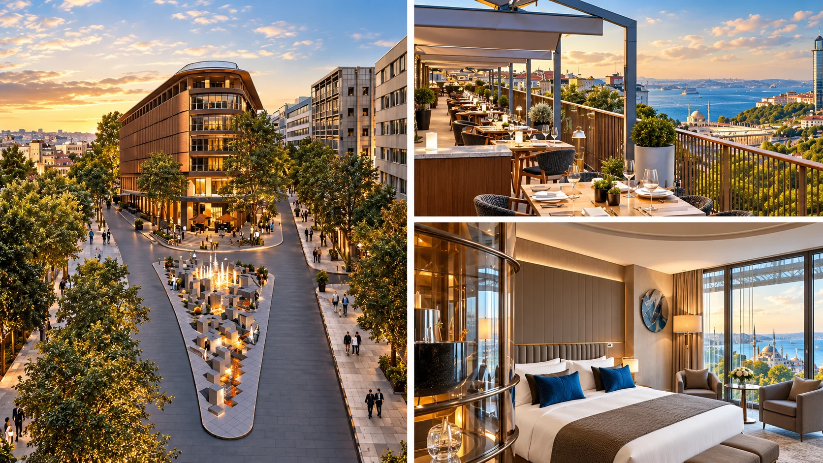Nişantaşı’nda Mim Kemal Öke Caddesi’ndeki The St. Regis Istanbul