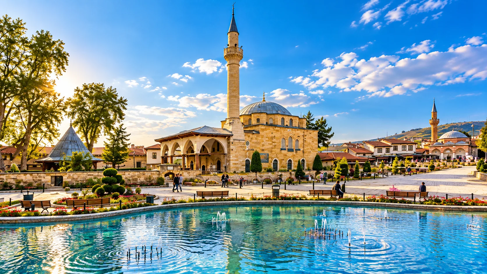 Ottoman mosque complex in the Amasya region from the era of Merzifonlu Kara Mustafa Paşa
