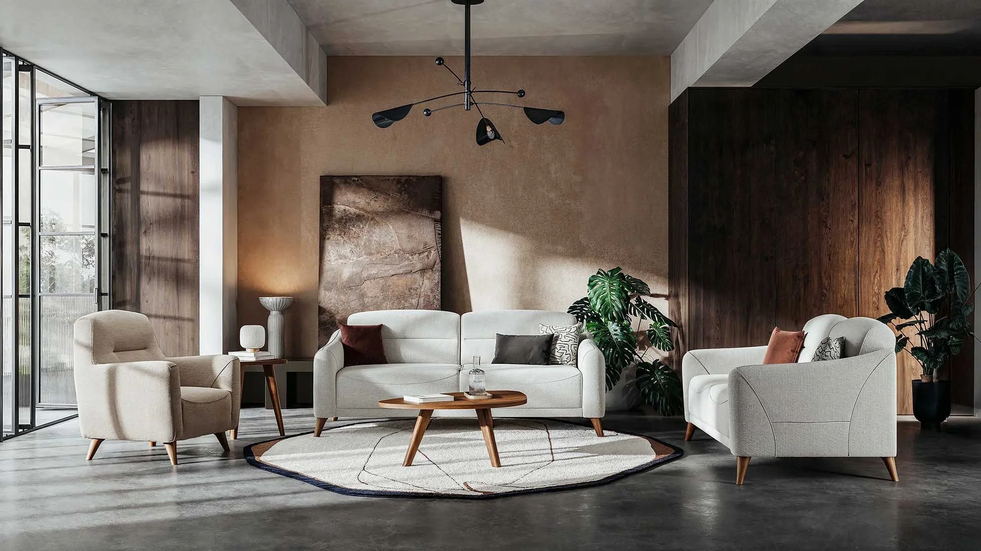 Alfemo Mobilya modern minimal yatak odası koleksiyonu