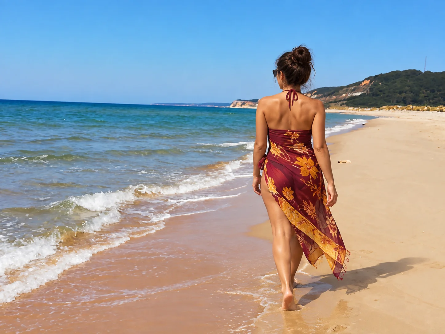 Sarıkum kum tepeleri ve lagün Karadeniz kıyısında, Sinop Tabiat Parkı