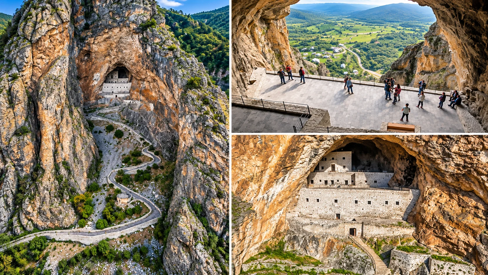 Meryem Ana Monastery ruins in the Giresun highlands