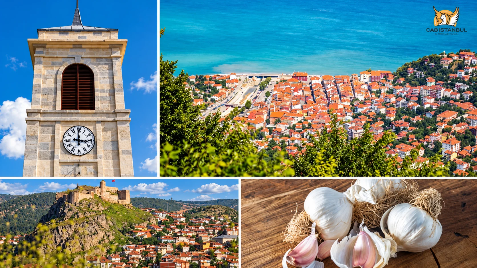 Kastamonu kolaj — kale, kanyon ve Karadeniz kıyısı
