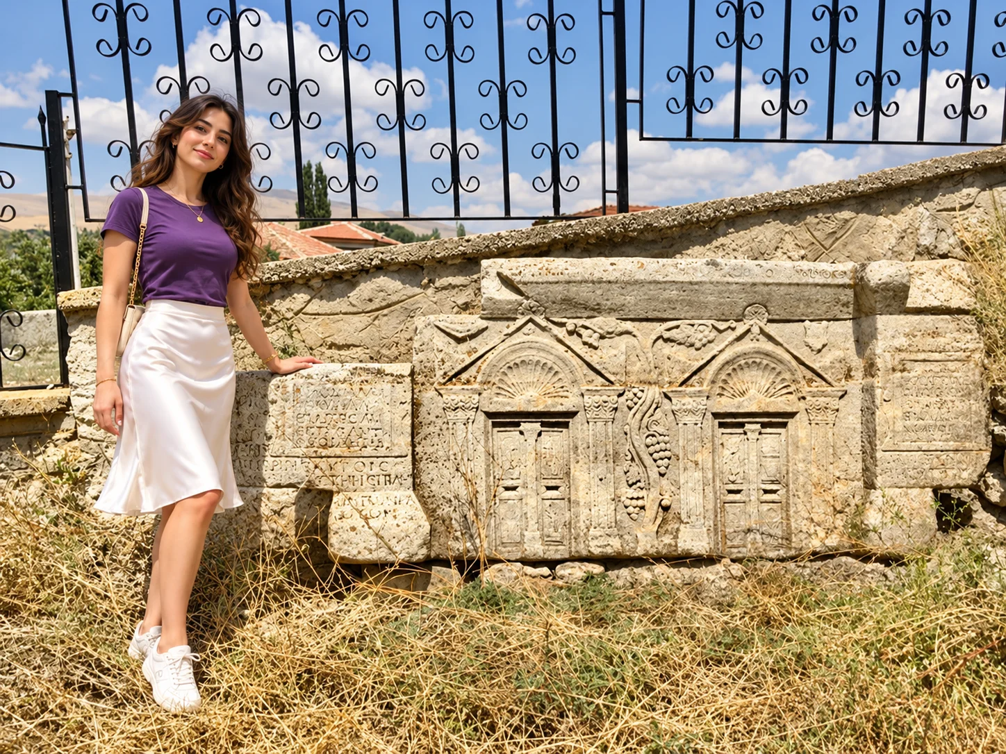 Sivrihisar ilçesi Ballıhisar köyü yakınlarında Pessinus Antik Kenti kazı alanı, Eskişehir